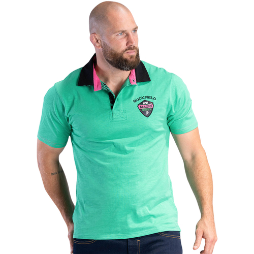 Vêtements Homme office-accessories men polo-shirts robes Shirts Ruckfield Polo en maille piqué Vert