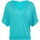 Vêtements Homme T-shirts manches courtes Morgan T-shirt olive col v Bleu
