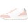 Chaussures Femme Baskets mode Levi's LOGAN WHITE PEACH 3290 Mujer Rosa Rose