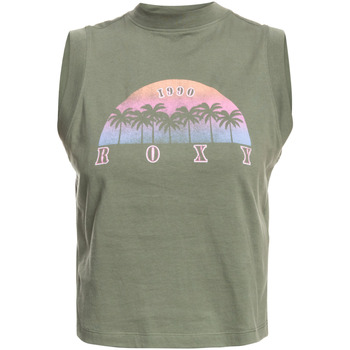 Vêtements Fille Débardeurs / T-shirts sans manche Roxy Wave Swell Vert