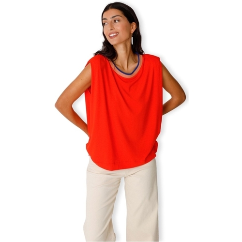 Vêtements Femme Sweats Skfk T-Shirt Belia - Red Rouge