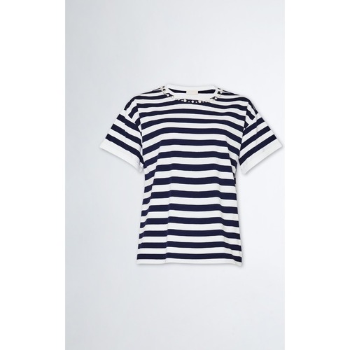 Vêtements Femme T-shirts & Polos Liu Jo MA4330J4698 Bleu