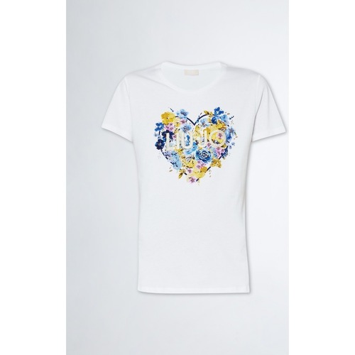 Vêtements Femme T-shirts & Polos Liu Jo MA4340JS923 Blanc