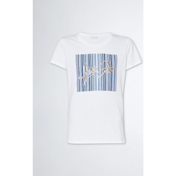Vêtements Femme T-shirts & Polos Liu Jo MA4340JS923 Blanc