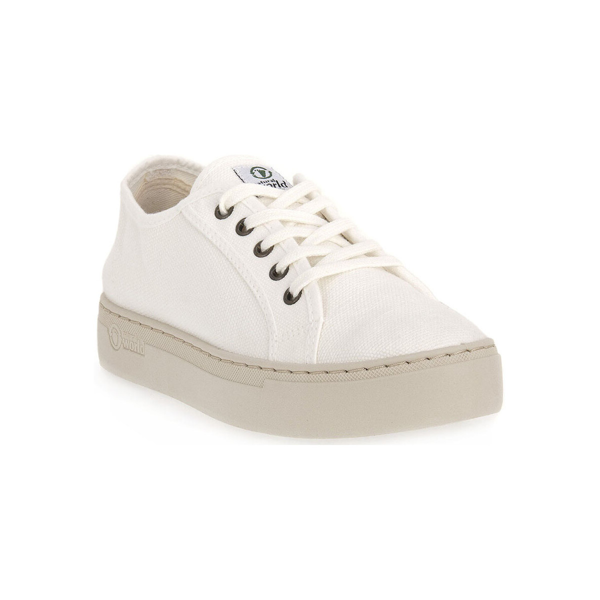 Chaussures Homme Baskets mode Natural World BLANCO Blanc