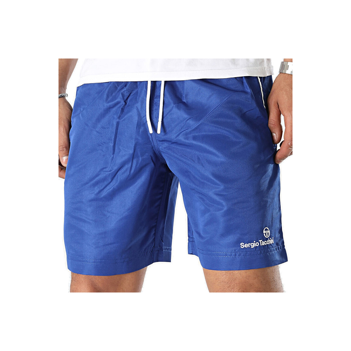Vêtements Homme Shorts / Bermudas Sergio Tacchini SHORT  ROB BLEU Bleu