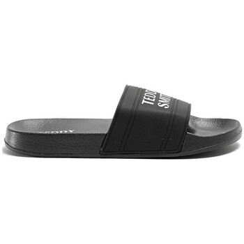 Chaussures Homme Pantoufles / Chaussons Teddy Smith CLAQUETTES  71744 NOIRES Noir