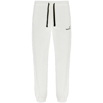 pantalon sergio tacchini  pantalon de jogging  nason blanc 