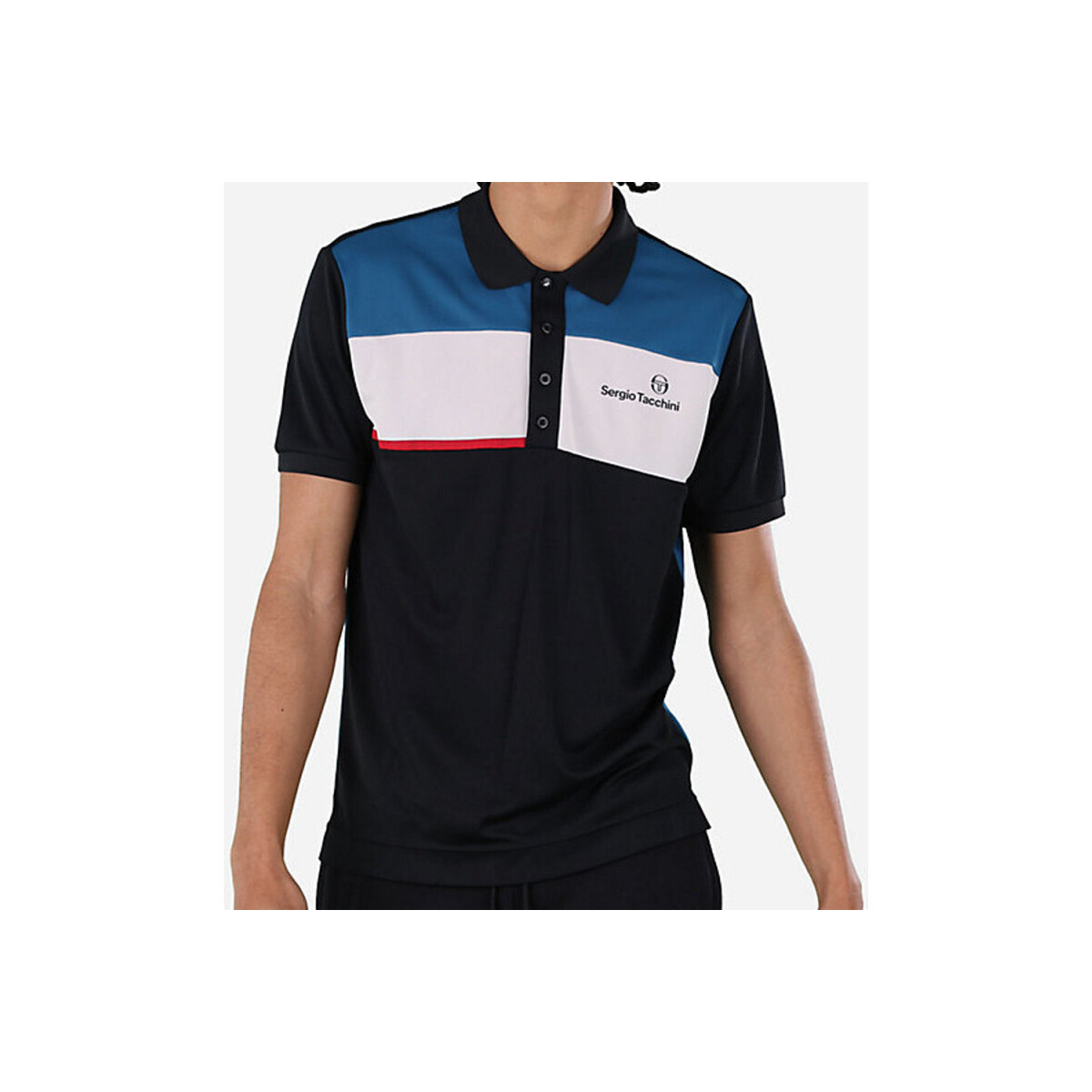 Vêtements Homme T-shirts & Polos Sergio Tacchini Polo  à manches courtes INCASTRO Bleu