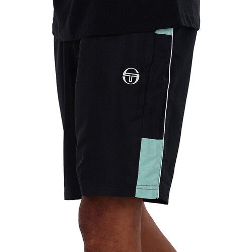 Vêtements Homme Shorts / Bermudas Sergio Tacchini SHORT  VEBITA NOIR VERT Noir
