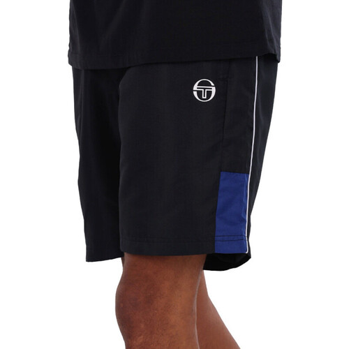 Vêtements Homme Barrow Shorts / Bermudas Sergio Tacchini SHORT  VEBITA NOIR BLEU Noir