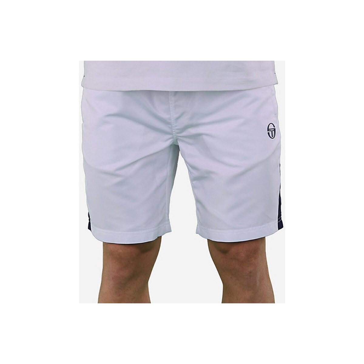 Vêtements Homme Shorts gris / Bermudas Sergio Tacchini Short  GINNICO Blanc Blanc