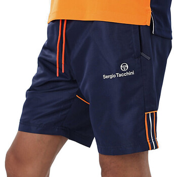 Vêtements Homme Barrow Shorts / Bermudas Sergio Tacchini SHORT  LISTA PL BLEU MARINE Bleu