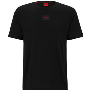 Vêtements Homme T-shirts & Polos BOSS T-SHIRT REGULAR FIT DIRAGOLINO212  NOIR Noir