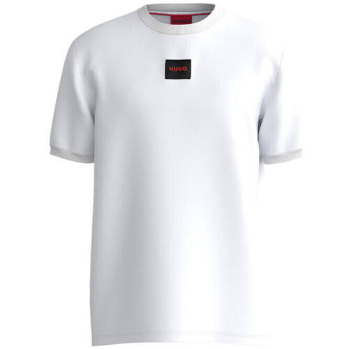 Vêtements Homme T-shirts & Polos BOSS T-SHIRT REGULAR FIT DIRAGOLINO212  BLANC Blanc