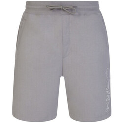 Vêtements lace-detail Shorts / Bermudas BOSS Short Doolio  gris à logo revisité Gris