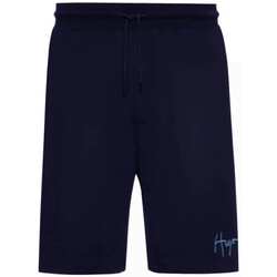 Vêtements lace-detail Shorts / Bermudas BOSS Short en coton  Dalfie bleu marine Bleu