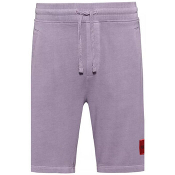 Vêtements Homme Shorts / Bermudas BOSS Short en coton Diz D Relaxed Fit Mauve Violet