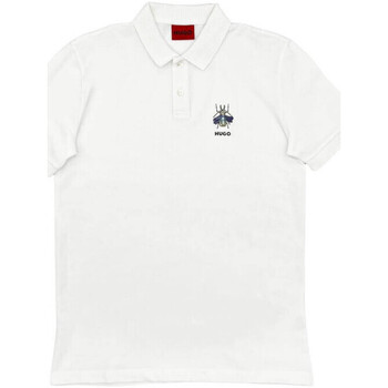 Vêtements Homme T-shirts & Polos BOSS Polo  Dichio blanc Blanc