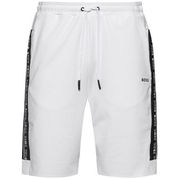 Vêtements Homme Shorts / Bermudas BOSS Short  HEADLO GYM Blanc Blanc