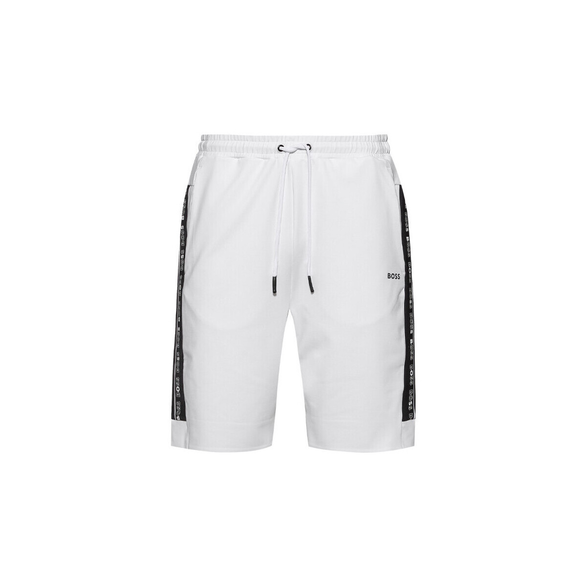 Vêtements Homme Shorts / Bermudas BOSS Short  HEADLO GYM Blanc Blanc