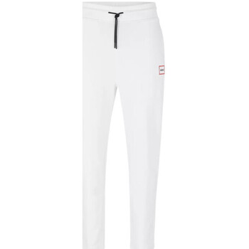 Vêtements Homme Pantalons BOSS Pantalon de survêtement  DYSSOP en molleton Blanc avec L Blanc