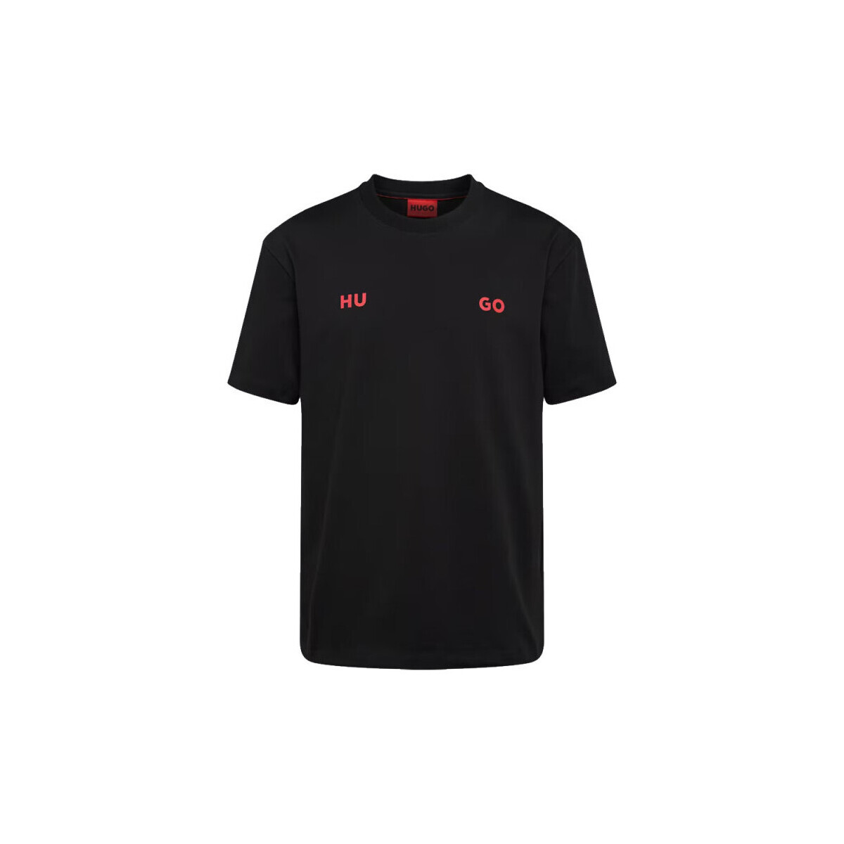 Vêtements Homme T-shirts & Polos BOSS T-SHIRT NOIR DENDAT_X Noir