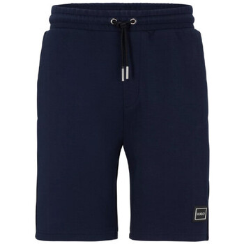 Vêtements Homme Shorts / Bermudas BOSS SHORT REGULAR FIT EN COTON DOLTEN  BLEU MARINE Bleu