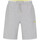 Vêtements Homme Shorts / Bermudas BOSS SHORT  HEADLO 1 GRIS CHINÉ COTON MÉLANGÉ Gris