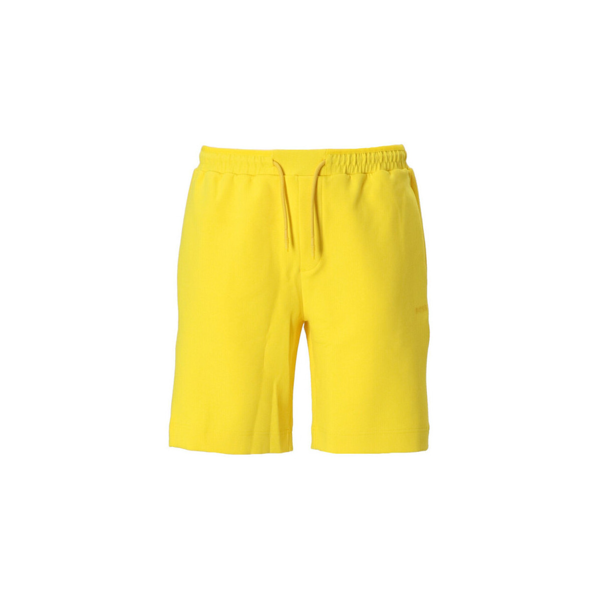 Vêtements Homme Shorts / Bermudas BOSS SHORT  HEADLO 1 JAUNE COTON MÉLANGÉ Jaune
