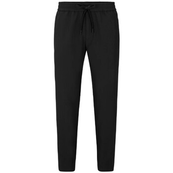 Vêtements Homme Pantalons BOSS CHINO T-FLEX TAPERED FIT  EN TISSU STRETCH DÉPERLANT NOI Noir