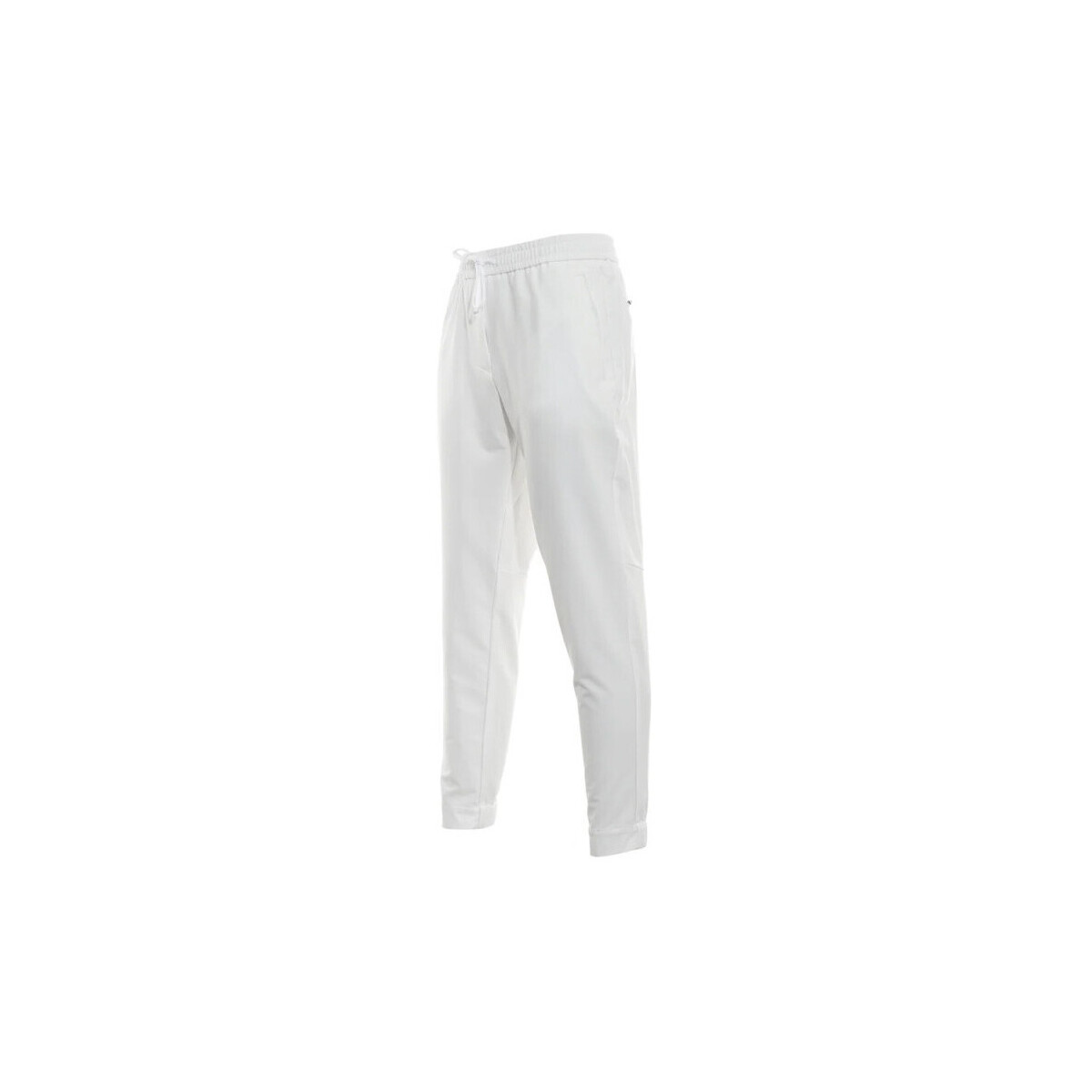 Vêtements Homme Pantalons BOSS CHINO T-FLEX TAPERED FIT  EN TISSU STRETCH DÉPERLANT BLA Blanc