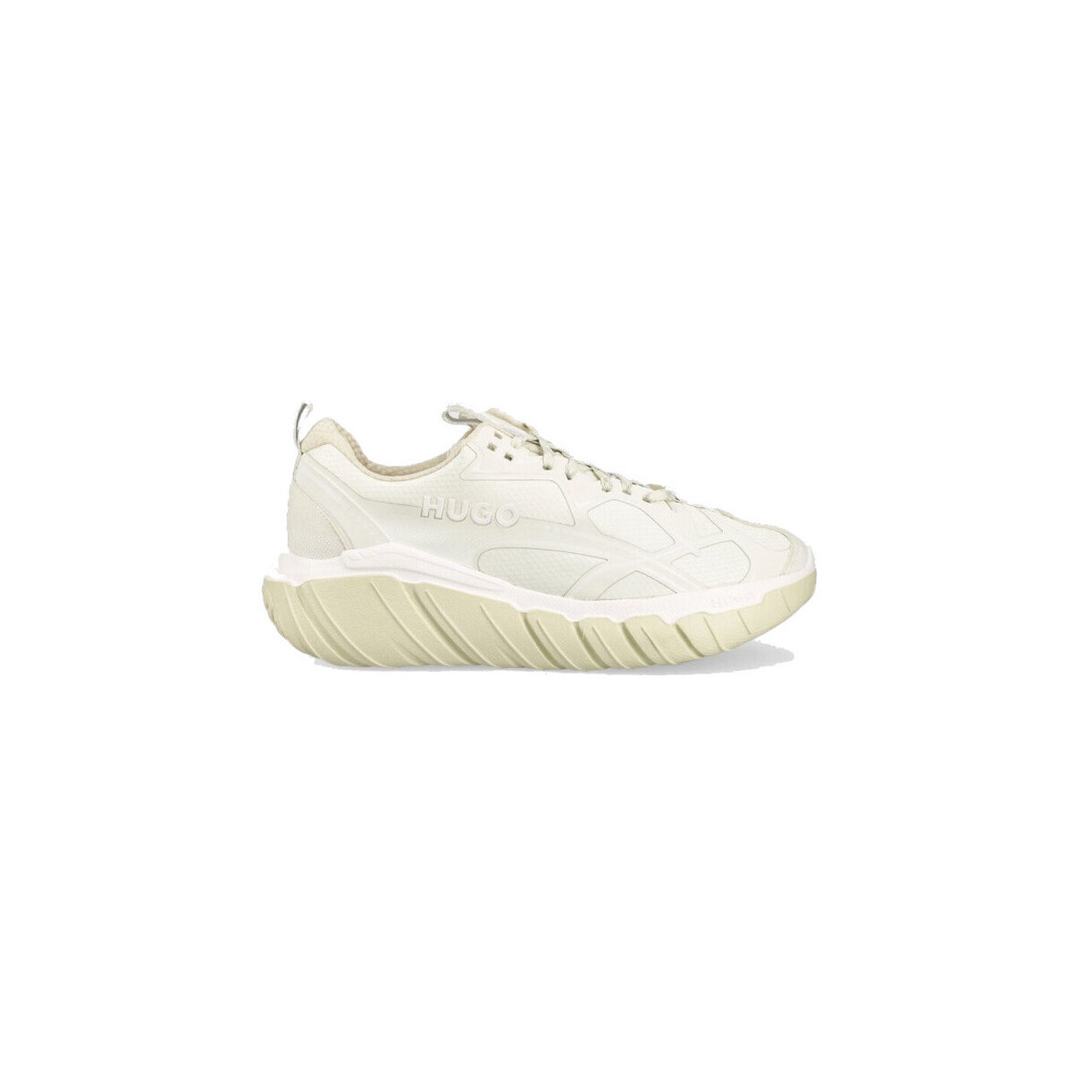 Chaussures Homme Baskets mode BOSS BASKETS XENO_RUNN_NYTH  BLANCHES Blanc