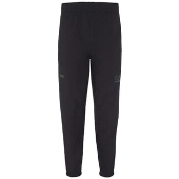 Vêtements Homme Pantalons Strass / Clous / Bijoux Pantalon de survêtement Armani EA7 Noir Noir