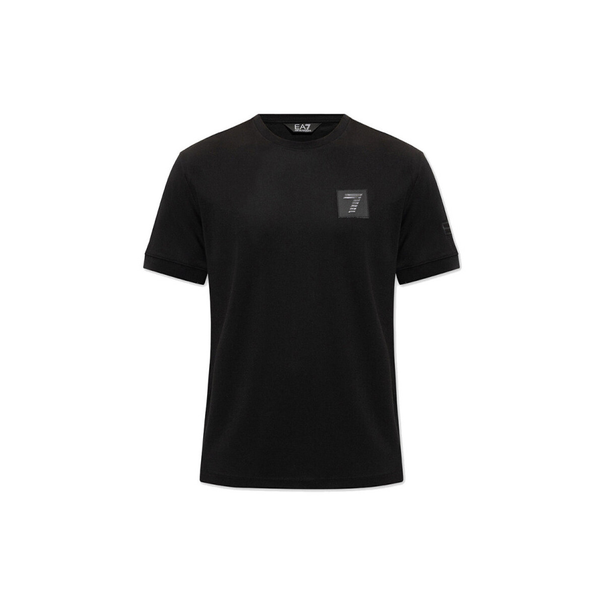 Vêtements Homme T-shirts & Polos Emporio Armani EA7 T-shirt Emporio Armani EA7 Noir avec Logo sur Poitrine Noir