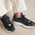 Chaussures Homme Baskets mode Lacoste BASKETS  AUDYSSOR NOIRES ET BLEUES EN TISSU Noir