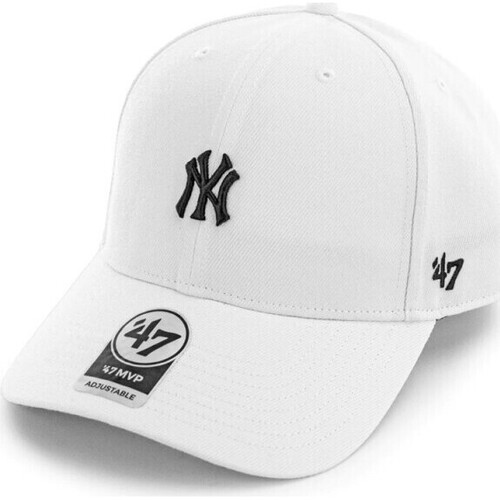 Accessoires textile Casquettes '47 Brand CASQUETTE 47 BRAND NEW YORK YANKEES BASE RUNNER SNAP WHITE Blanc