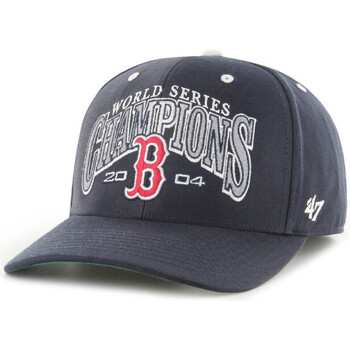 Accessoires textile Casquettes '47 Brand Casquette 47 Brand Boston Red Sox Arch Champ NAVY Bleu