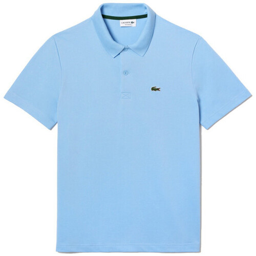 Vêtements Homme T-shirts & Polos Lacoste POLO  REGULAR FIT COTON POLYESTER BLEU CIEL Bleu