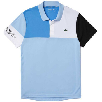 Vêtements Homme T-shirts & Polos Lacoste Polo  SPORT en piqué respirant color-block Bleu Bleu