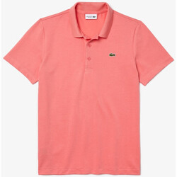 Vêtements Homme T-shirts & Polos Lacoste Polo  SPORT en coton mélangé uni rose Rose