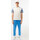 Vêtements Homme T-shirts & Polos Lacoste POLO BLANC COLOR-BLOCK À CARREAUX  TENNIS Blanc