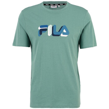 Vêtements Homme T-shirts & Polos Fila T-SHIRT BLUNK REGULAR GRAPHIC  VERT Vert