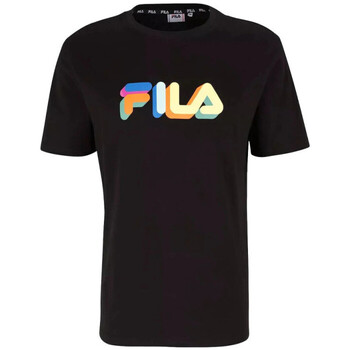 Vêtements Homme T-shirts & Polos Fila T-SHIRT BLUNK REGULAR GRAPHIC  NOIR Noir