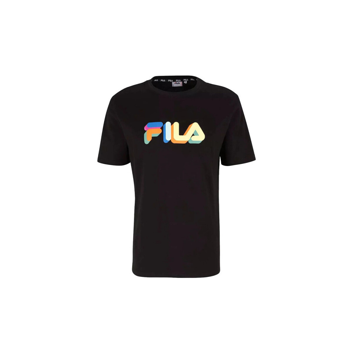 Vêtements Homme T-shirts & Polos Fila T-SHIRT BLUNK REGULAR GRAPHIC  NOIR Noir