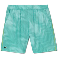 Vêtements Homme pre Shorts / Bermudas Lacoste SHORT HOMME  SPORT EN TAFFETAS VERT CLAIR Vert