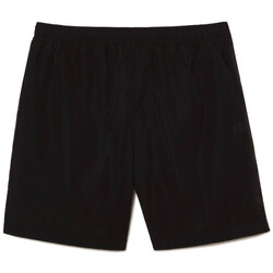Vêtements Homme Shorts / Bermudas Lacoste SHORT  HOMME NOIR EN TAFFETAS DEPERLANT Noir