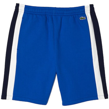 Vêtements Homme Shorts / Bermudas Lacoste SHORT  A EMPIECEMENTS COLOR BLOCK BLEU Bleu