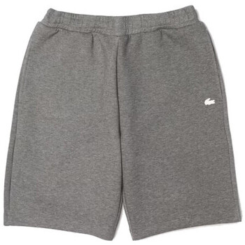 Vêtements Homme Shorts / Bermudas Lacoste rond Short  Gris en coton mélangé uni Gris