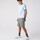 Vêtements Homme Shorts / Bermudas Lacoste Short  Gris en coton mélangé uni Gris